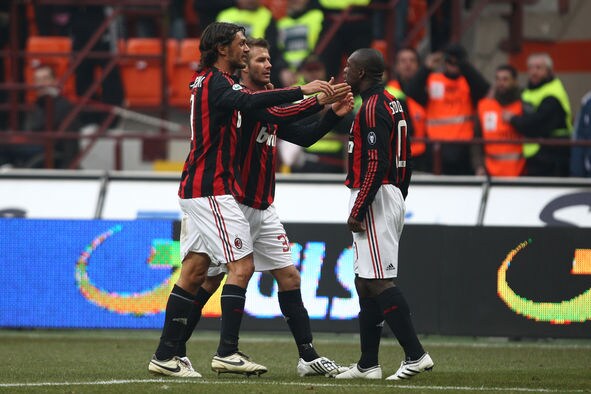 Milan: dimezzata la quota scudetto